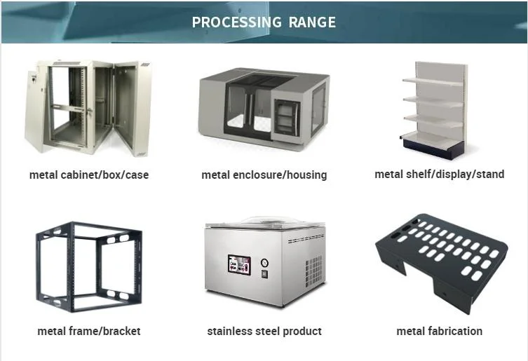 Customization Industrial Use Galvanized Sheet Metal Stainless Steel Enclosure Cabinet