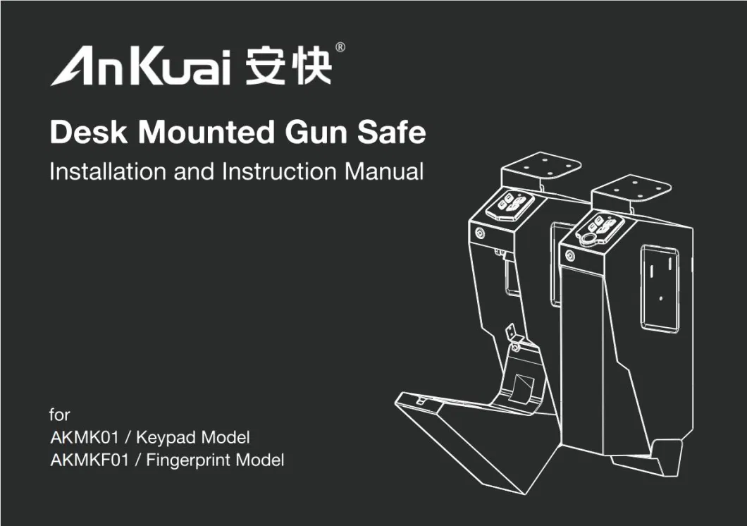 2022 High Security Gun Safe Unique Safes Desk Mounted Hand Portable