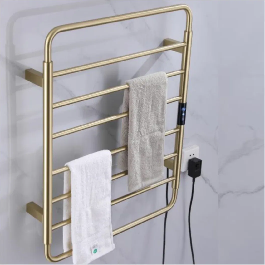 Wall-Mounted Towel Warmer Eco-Friendly Electric Towel Rack with Low Energy Consumption