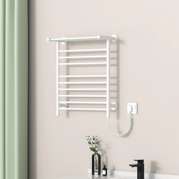 Stainless Steel Heated Towel Rail Hot Water Radiator Towel Dryer Electric Heated Towel Bar Rack