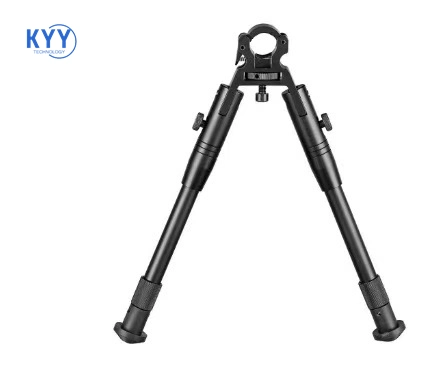 Bipod Bracket for Outdoor Camera Photography Round Mouth Bipod 6 Inch Round Mouth Hunting Bipod