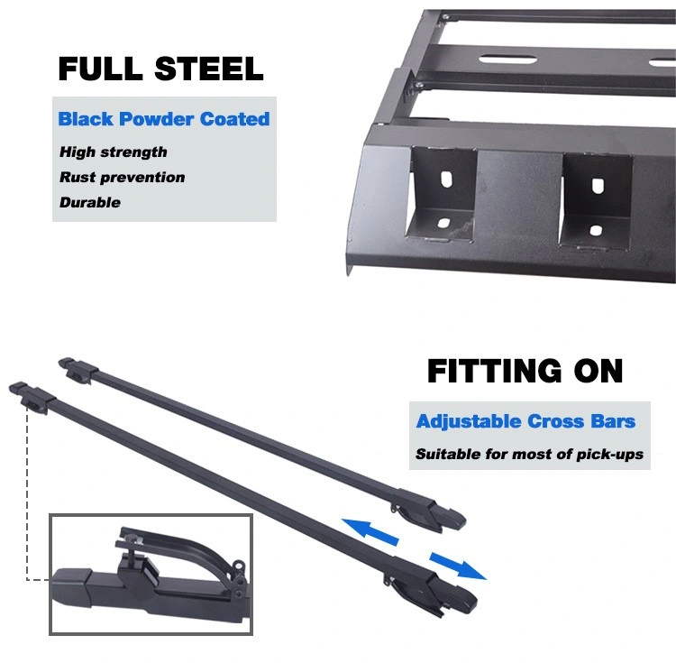 Heavy Duty Steel Roof Rack for Hilux Pick-up Trucks