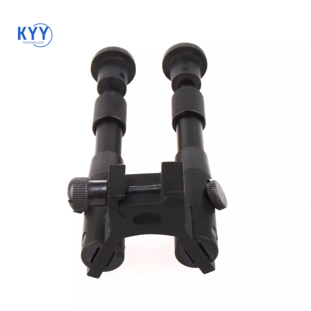 Bipod Bracket for Outdoor Camera Photography Round Mouth Bipod 6 Inch Round Mouth Hunting Bipod