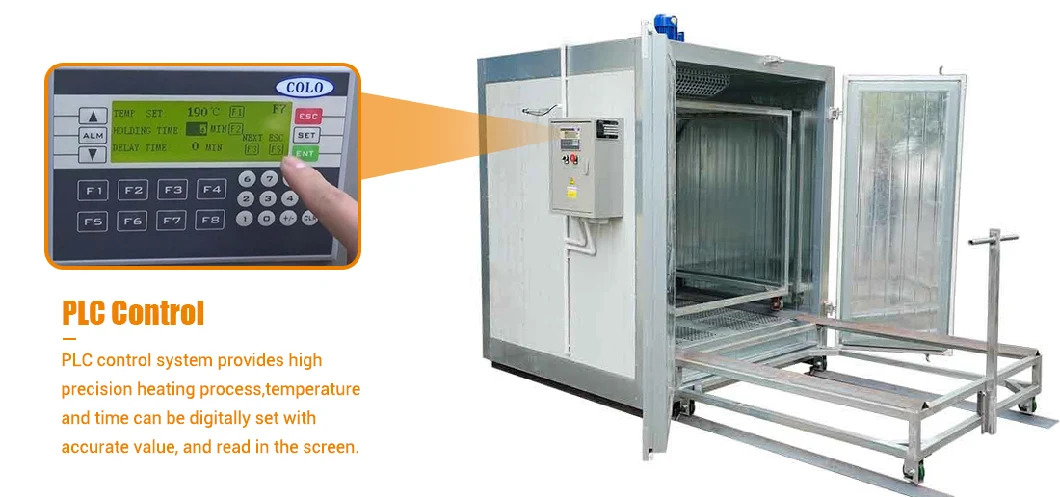 Electrostatic Powder Coating Curing Oven System