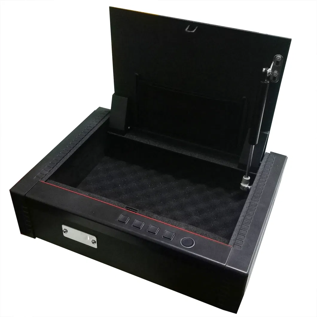 Quick-Access Pistol Safe for Multiple Handguns with Biometric Fingerprint Lock