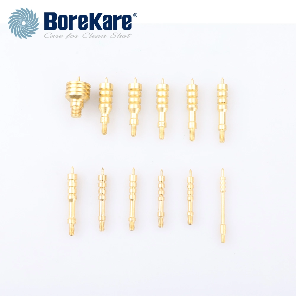 Borekare Brass Jag Tips Gun Cleaning Accessories for Remove Fouling