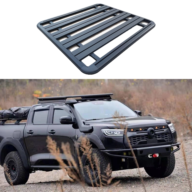 Universal High-Quality Aluminum Alloy Black Roof Rack Car Roof Carriers Truck Aluminum Luggage Carrier