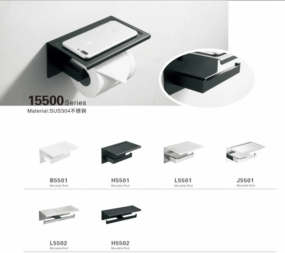 Stainless Steel Bathroom Hardware Accessories Sets From Chinese OEM Manufacturer