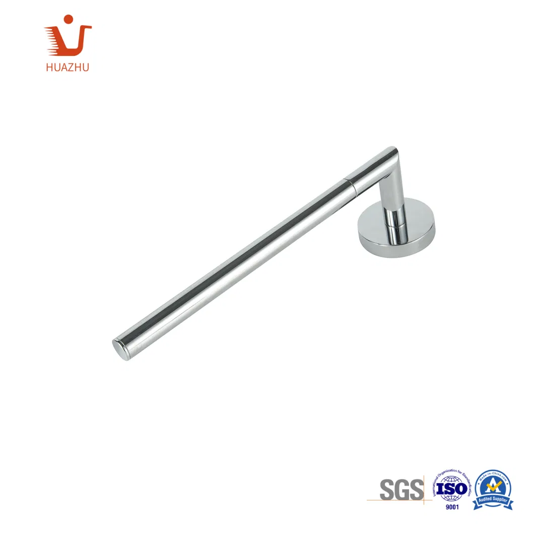 Wall Mount Bathroom Fitting Accessories Chrome Polished Finish Towel Bar