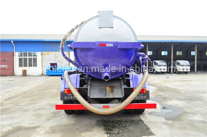 DFAC 4X2 10cubic Sewage Suction Sewer Cleaning Vacuum Truck