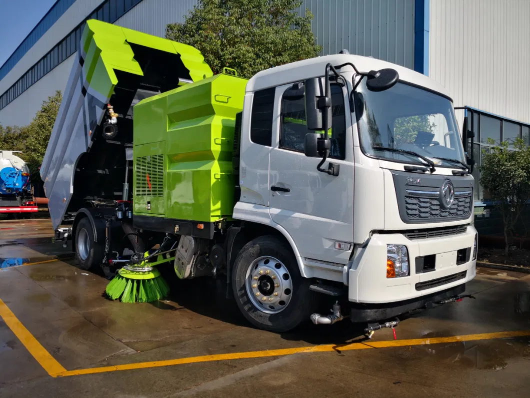 High Quality 4X2 16cbm High Pressure Dongfeng Street Road Sweeper &amp; Cleaning Truck