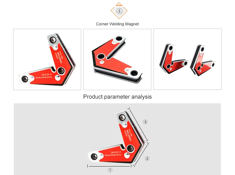 King Sun Strong Arrow Shape Magnet Weld Holders for Multiple Angles