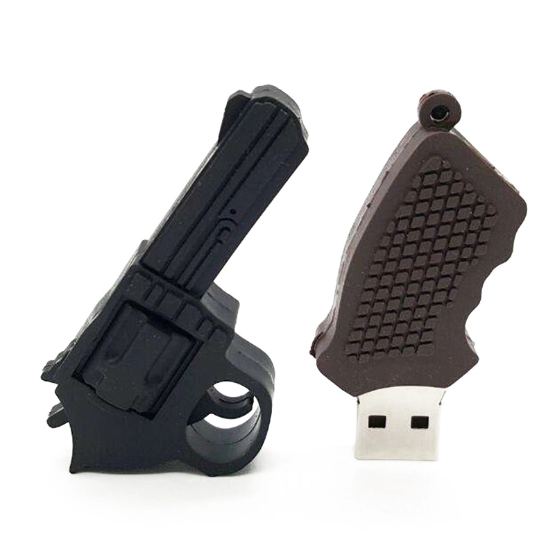 Pistol Grenade Mechanical Weapon Gun Shape USB Flash Drive