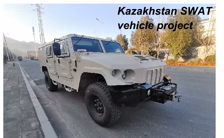 6X6 Light Rocket Launcher Special Chassis Vehicle Rocket Launcher Carrier