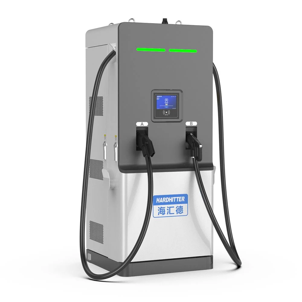 Ocpp EV Charger with CCS2 Dual Guns Charger Station Charging 2 Car