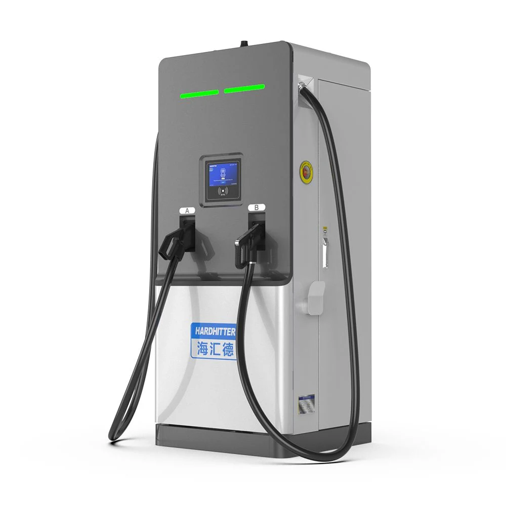 DC EV Charge Connector CCS2 Gbt Dual Guns EV Charging Station