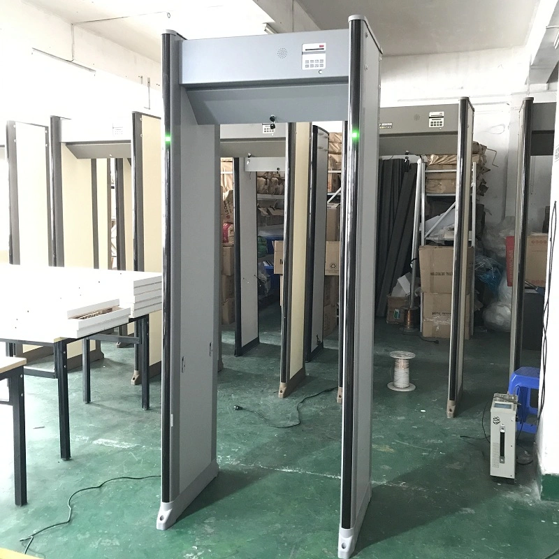 33 Zones Walk Through Metal Detector Security Door Industrial Metal Detector