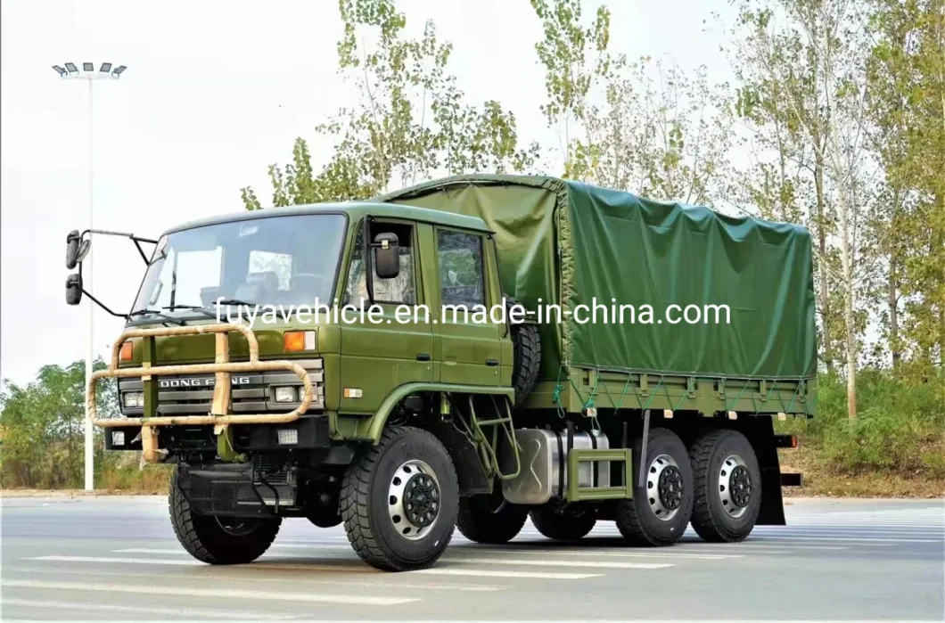 Dongfeng 6X6 Troop Carrier Field off-Road Transporter Truck M-Ilitary Truck with Tarpaulin