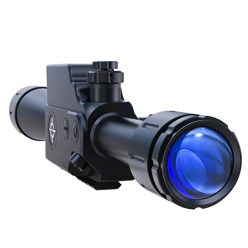 Long Range Over 1000m Distance Detectable IR Laser Rangefinder Dual Reticles Tactical Hunting Lrf Ranging 8X42 Weapon Telescopic Ranging Scope