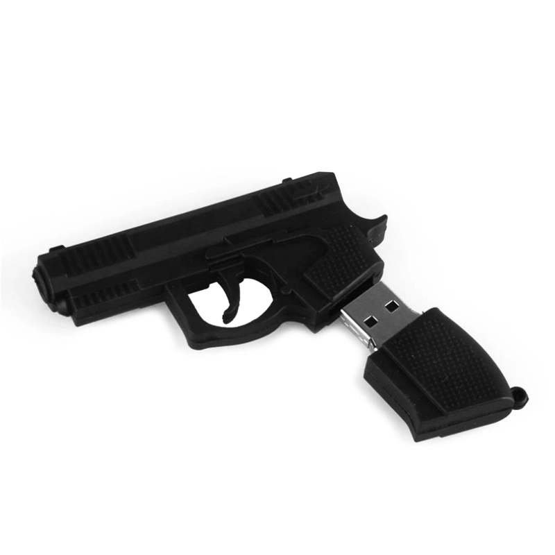 Pistol Grenade Mechanical Weapon Gun Shape USB Flash Drive