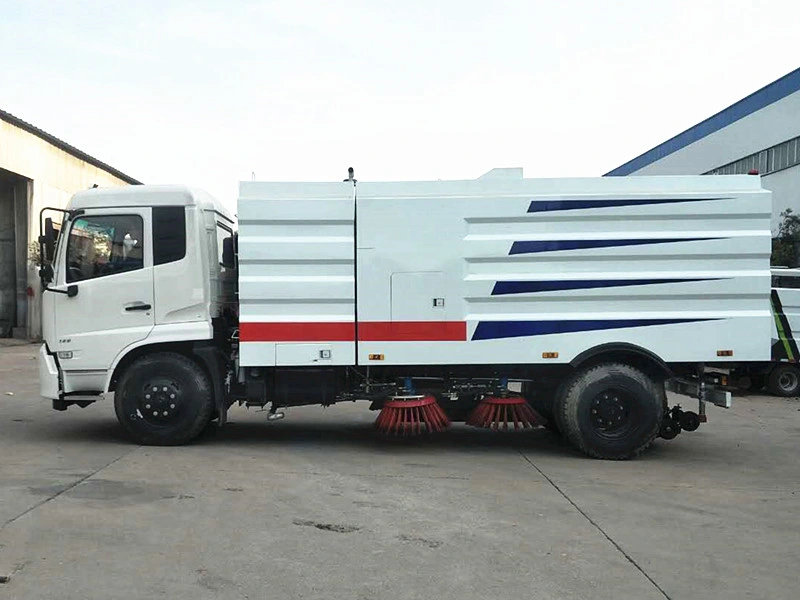 9000L Sweep 4X2 New Model Vacuum Road Cleaning Sweeper Truck Factory Sell