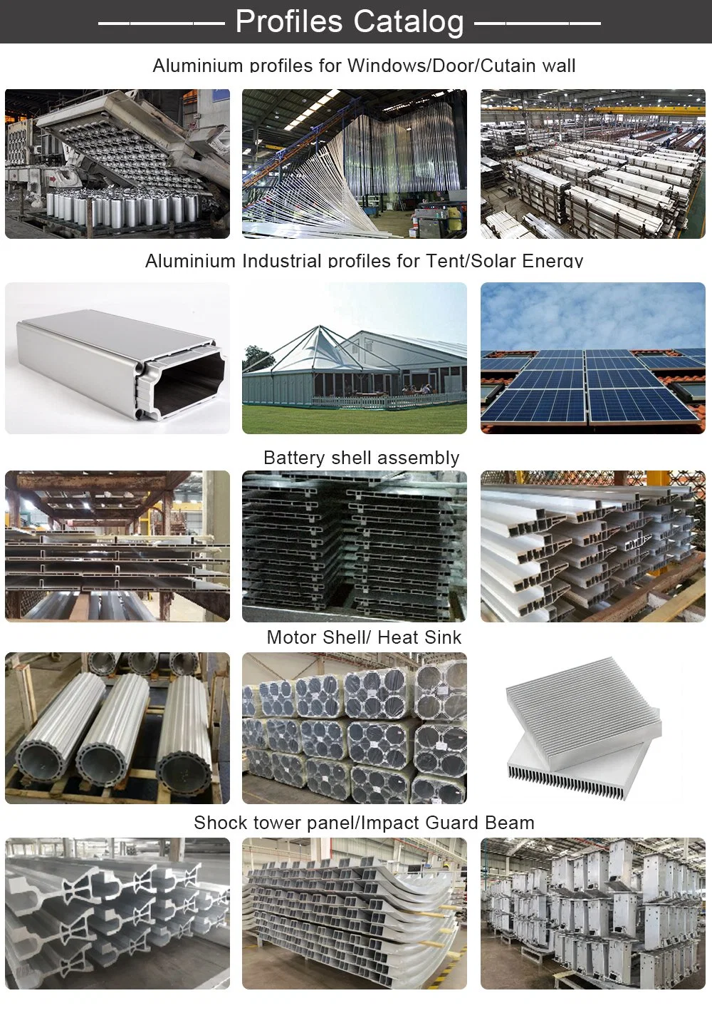 Aluminium Profiles for Display Stand Trade Show Tent Construction Exhibition Booth Aluminum Extrusion