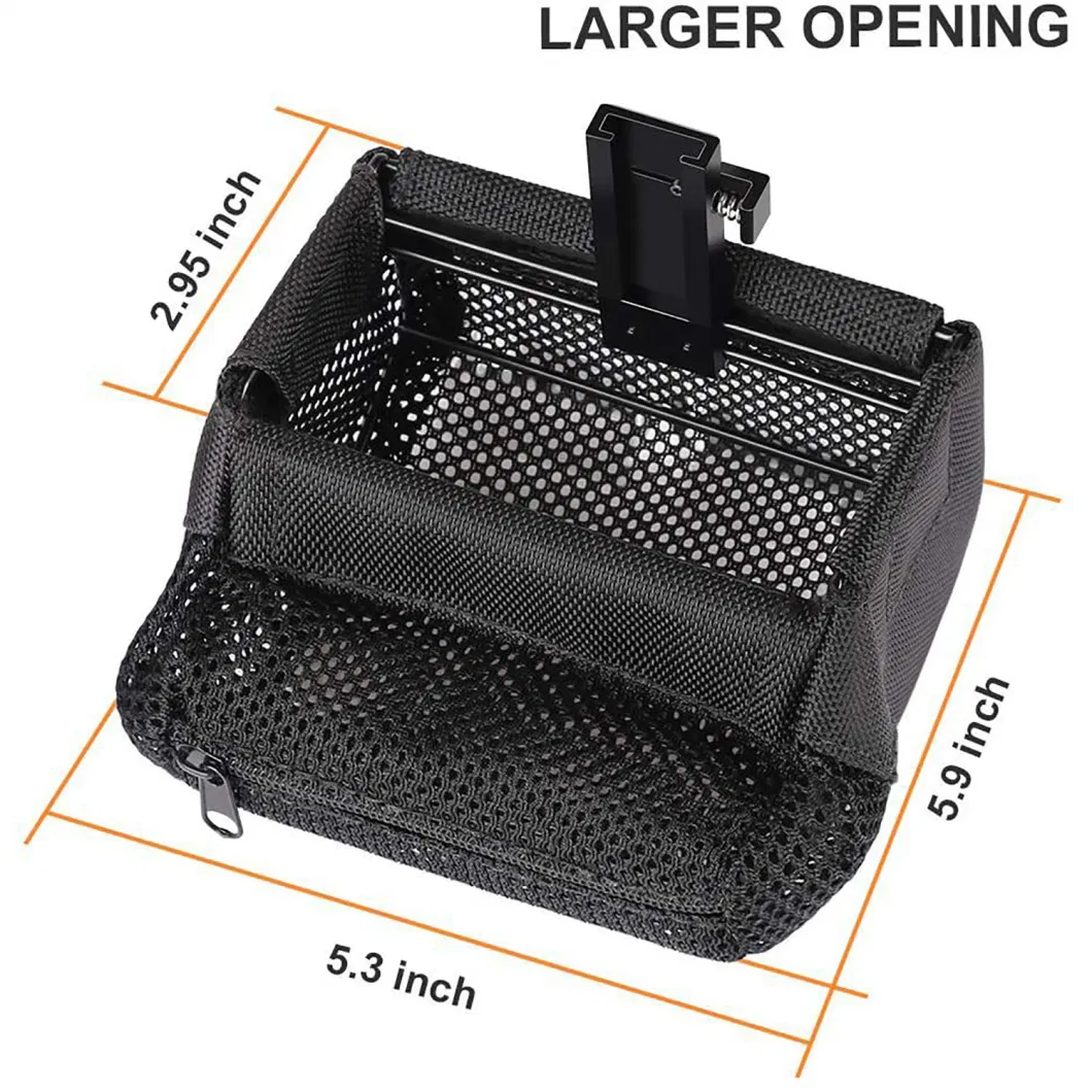 Brass Catcher Heat Resistant Thickened Nylon Cartridge Casing Shell Catcher Net for Weapon with Picatinny Rail Mount Bl22581