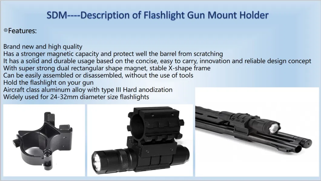 Permanent Neodymium Gun Mount Holder Magnet