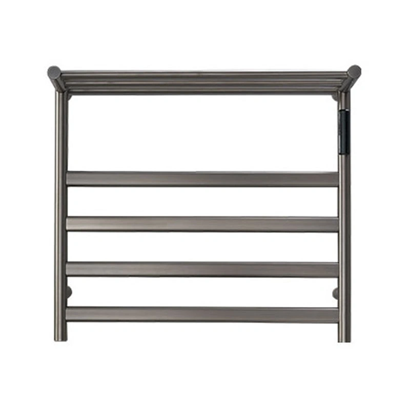 Wall Mounted Stainless Steel Electric Towel Racks with Top Shelf