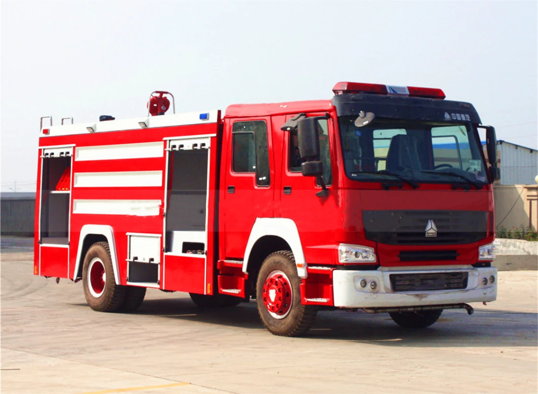 Fire-Fighting Machinery Sinotruk HOWO Pm35 Zoomlion Zlf5110gxfpm35 Foam Water Tank Fire Truck