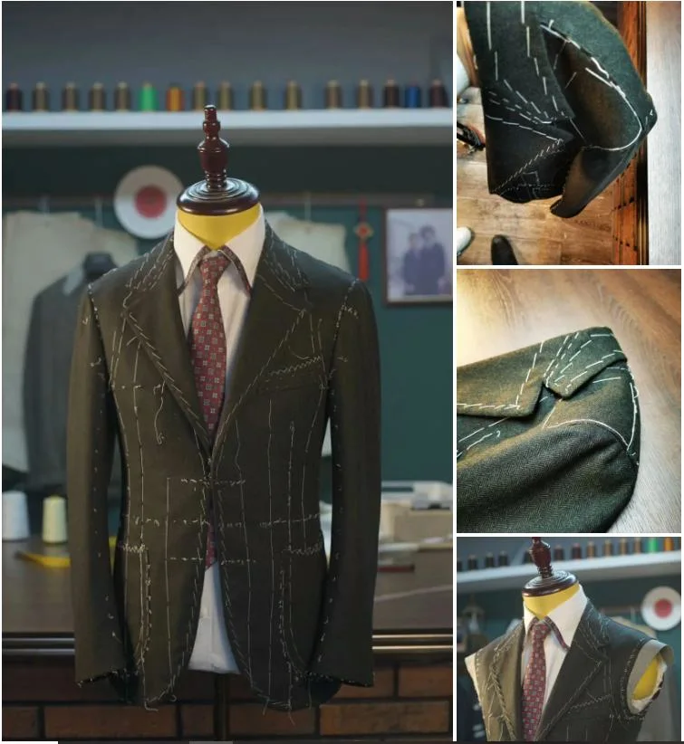 Aoshi Fashion Customize Design Man Business Suits Italian Men Suit Mtm Apparel for Men Made to Measure Men Suit