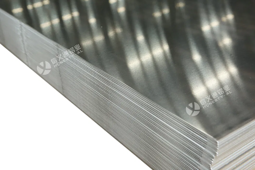 5 Series Aluminio Anodizado 5052 5083 5754 Anodized Aluminum Plate for Tank Material, Door Panel Material, High-End Curtain Wall Panel, High-End Oxide Material