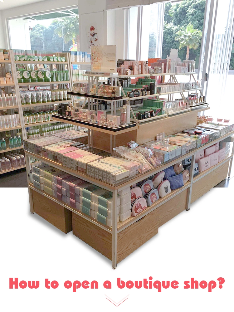 Customized Clear Acrylic Loose Powder Display Box Rack