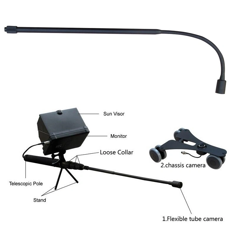 Uvis04 Vehicle Undercarriage Weapons Scanning Inspection Search System