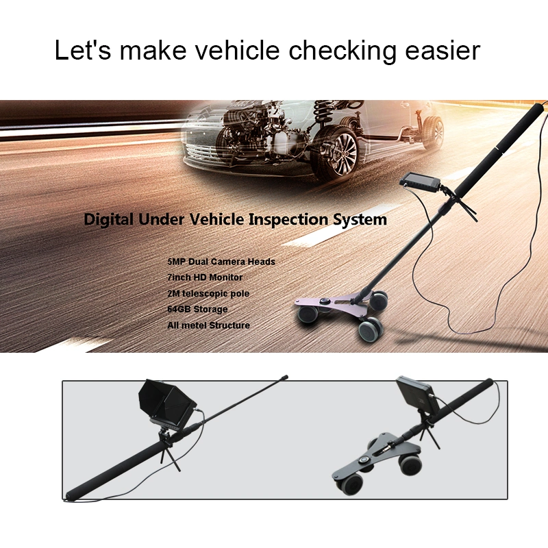 Uvis04 Vehicle Undercarriage Weapons Scanning Inspection Search System