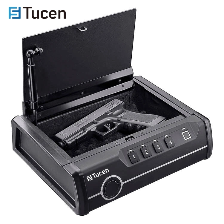 Firearm Safety Device Gun Safe Box Hidden Portable Hand Gun Pistols Safes