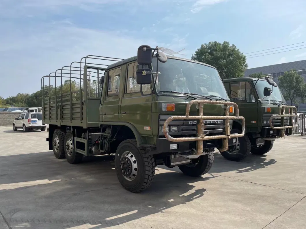 Dongfeng 6X6 Troop Carrier Truck HOWO Shacman Optional