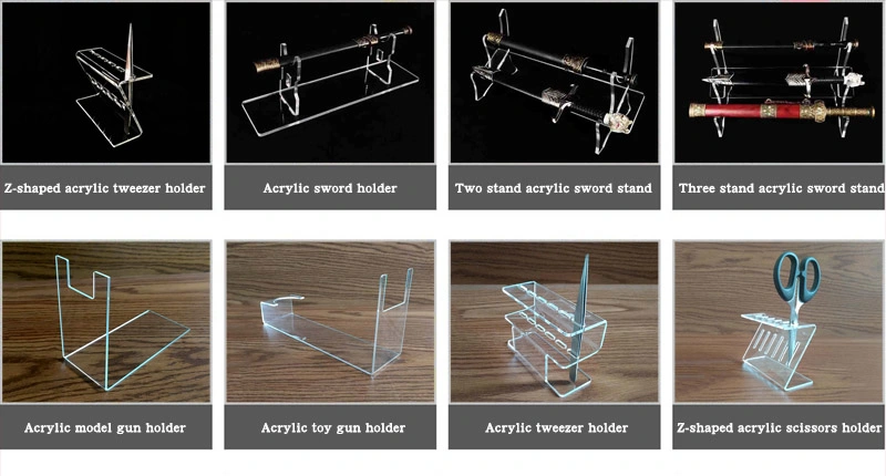 Chinese Manufacturers Custom Acrylic Model Toy Gun Display Stand