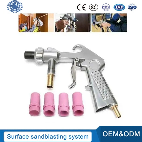 High Quality Sandblasting Equipment Sand Shot Blasting Machine Blasting Gun Spay Gun