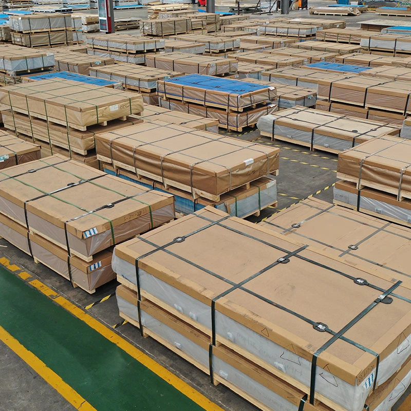 Aluminio Revestido De Color 3003 3004 PE PVDF Color Coated Aluminum Plate for Curtain Wall, Building Material, Furniture Surface Decoration