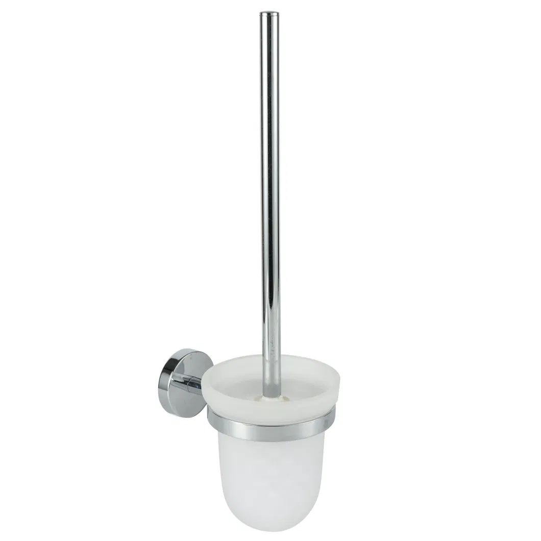 OEM Bathroom Accessory Wall Mounted Toilet Brush Holder 304 Stainless Steel Rack