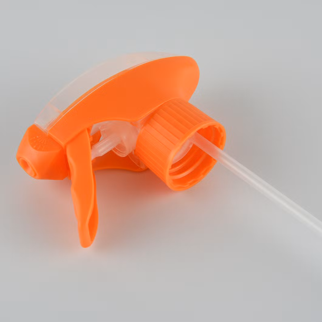 28mm 400 410 Color OEM ODM Plastic Mist Trigger Sprayer Head Gun Detergent Foam Kitchen Grease Double Cover Spray Gun Hand