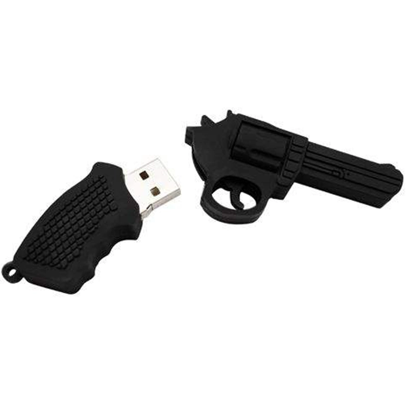 Pistol Grenade Mechanical Weapon Gun Shape USB Flash Drive