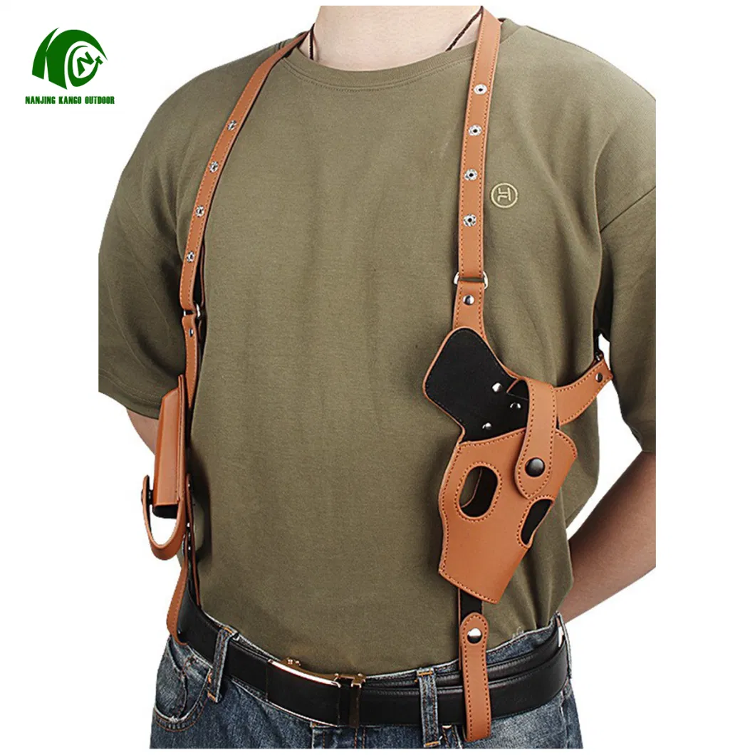 Kango Medieval Pistol Gun Holster - PU Leather Flintlock Holder