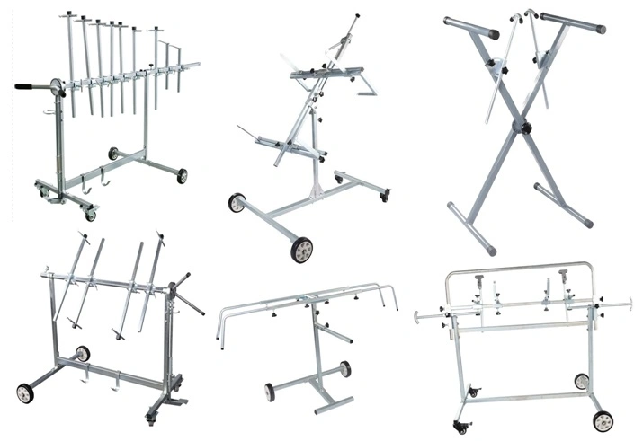 Rotating Panel Painting Stands for Automotive Body Shop Application