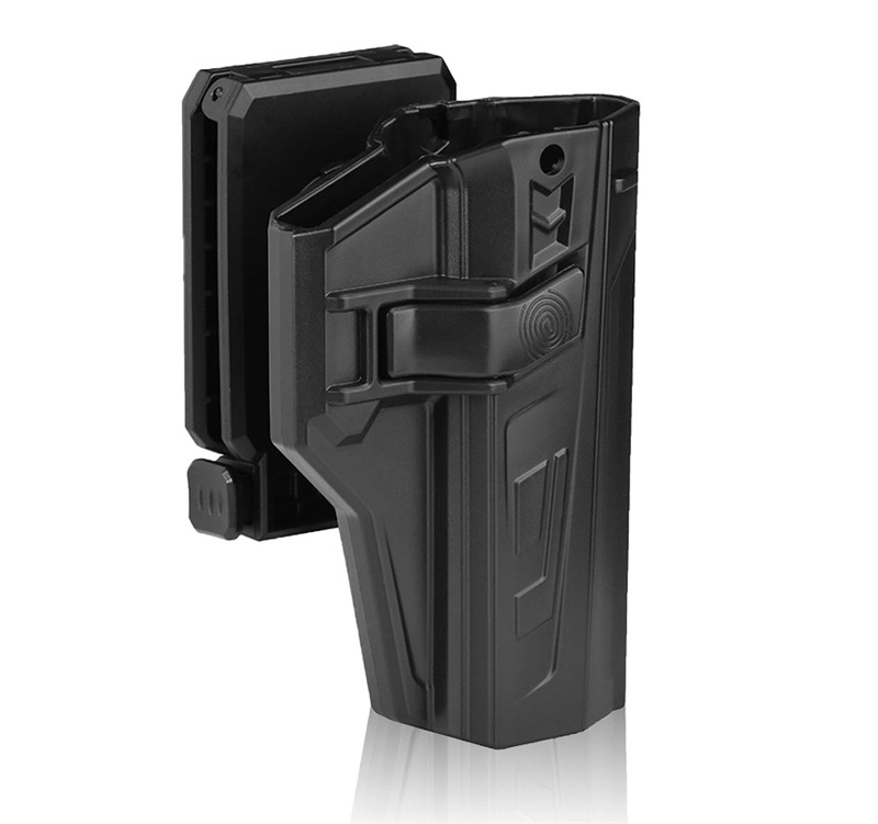 Plastic Steel Quick Release Gun Holster Is Suitable for Chest Belt