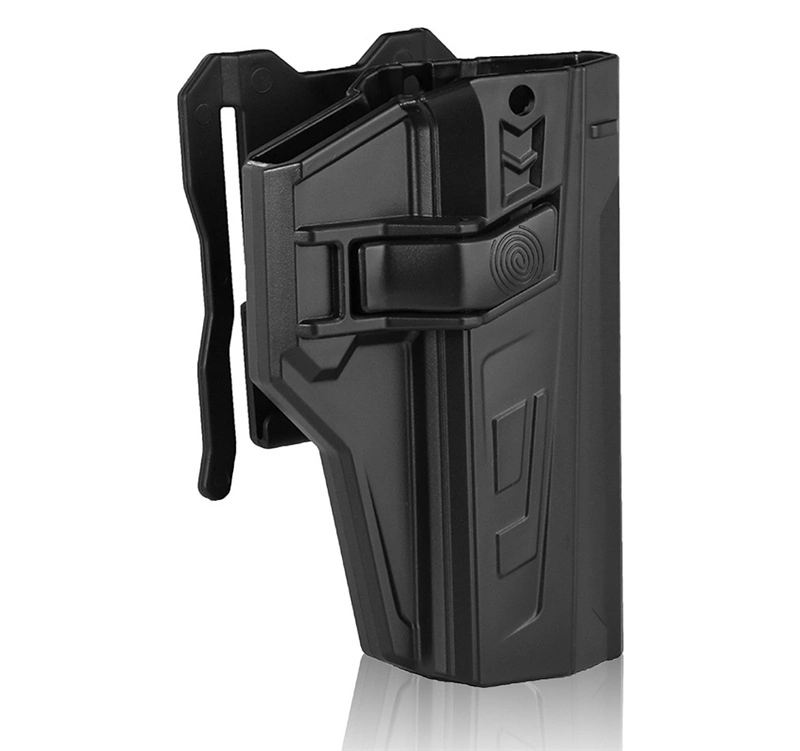 Plastic Steel Quick Release Gun Holster Is Suitable for Chest Belt