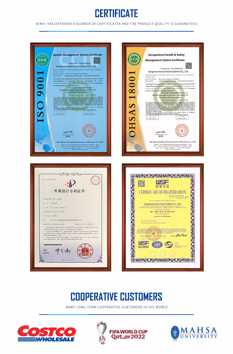 Factory Direct Sales High Quality Key Lock Hidden Storage Gun Safe Cabinet Gun Storage Cabinet