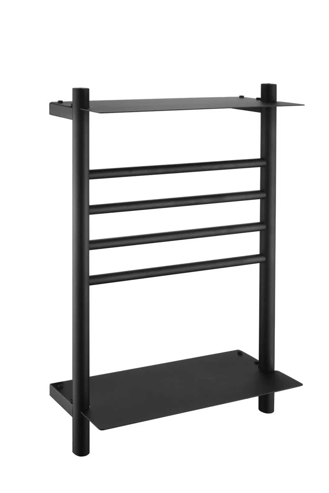 Electric Towel Rack, Home Bathroom Storage Rack, Black Carbon Fiber Hotel Bathroom Intelligent Drying Rack, Bathroom