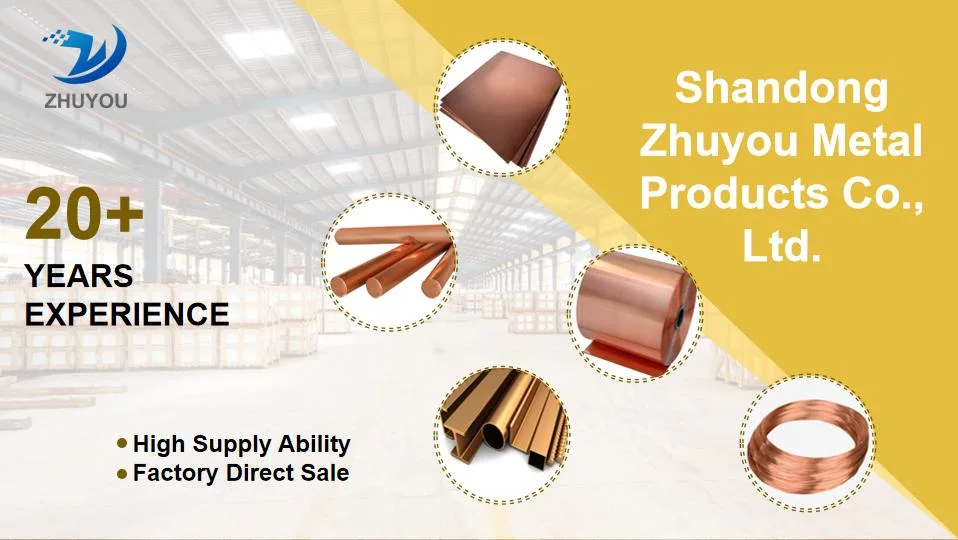 High Quality Copper Rod C11000 C10200 C27000 C28000 Copper Bar